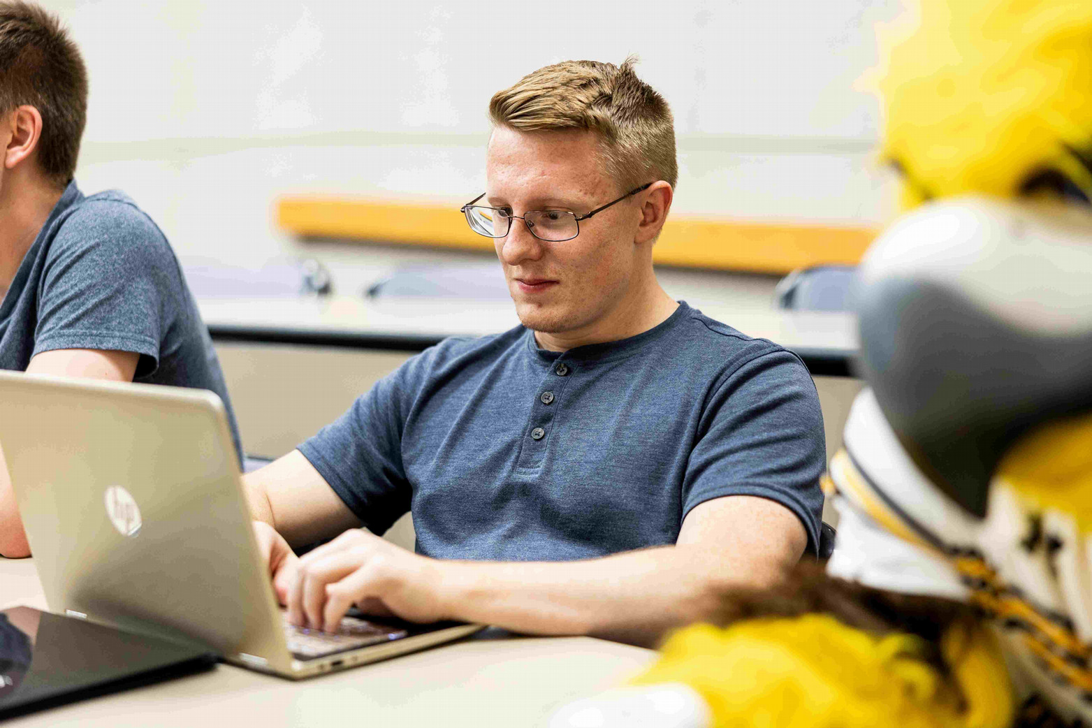 people in classroom